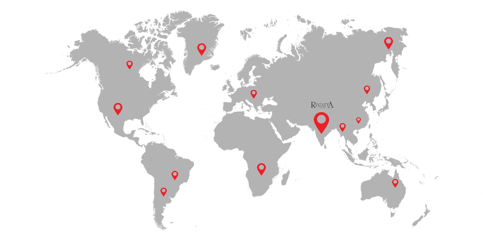 Regatta map of export