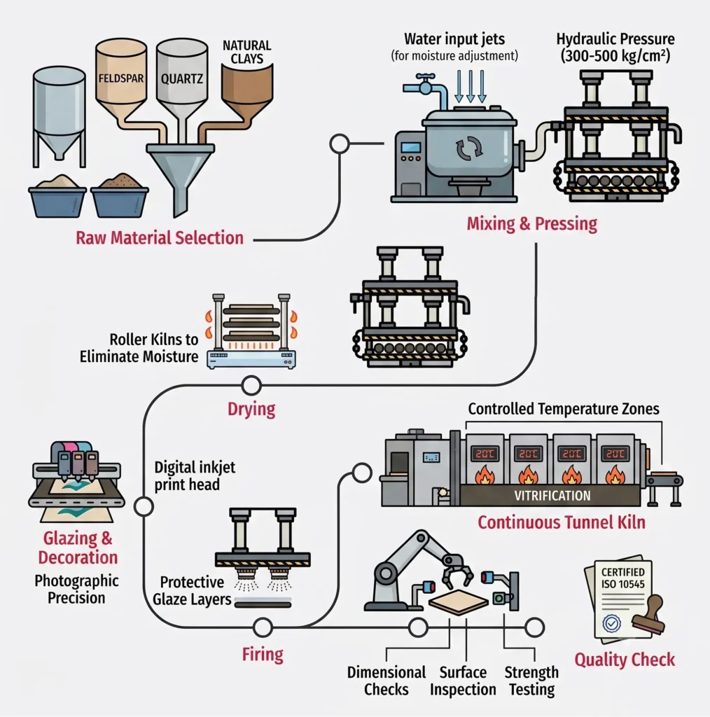 Tiles Manufacturing